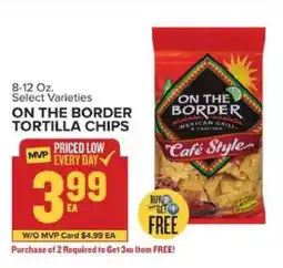 Food Lion On The Border Tortilla Chips offer
