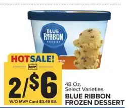 Food Lion BLUE RIBBON FROZEN DESSERT offer