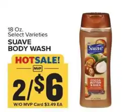 Food Lion Suave Body Wash offer