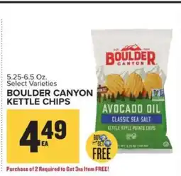 Food Lion Boulder Canyon Kettle Chips offer