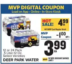 Food Lion DEER PARK WATER offer