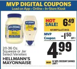 Food Lion Hellmann's Mayonnaise offer