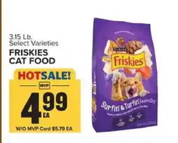 Food Lion Friskies Cat Food offer