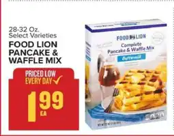 Food Lion FOOD LION PANCAKE & WAFFLE MIX offer