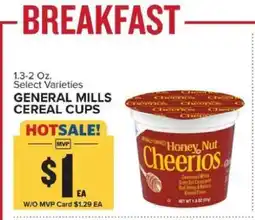 Food Lion General Mills Cereal Cups offer