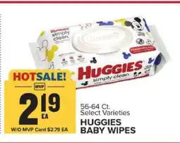 Food Lion Huggies Baby Wipes offer