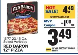 Food Lion Red Baron 12 Pizza offer