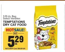 Food Lion Temptations Dry Cat Food offer