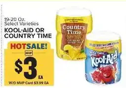 Food Lion Kool Aid or Country Time offer