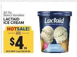 Food Lion Lactaid Ice Cream offer