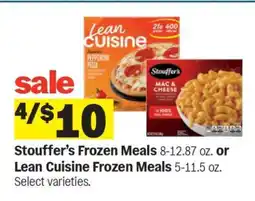 Meijer Stouffer’s Frozen Meals or Lean Cuisine Frozen Meals offer