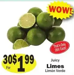 Sellers Bros Juicy Limes offer