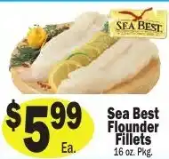 Sellers Bros Sea Best Flounder Fillets offer
