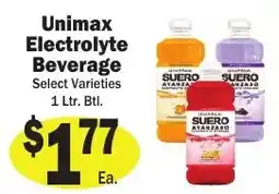 Sellers Bros Unimax Electrolyte Beverage offer