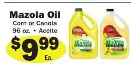Sellers Bros Mazola Oil offer
