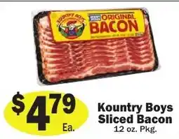 Sellers Bros Kountry Boys Sliced Bacon offer