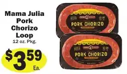 Sellers Bros Mama Julia pork chorizo loop offer