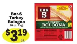 Sellers Bros Bar-S turkey bologna offer