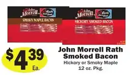 Sellers Bros John Morrell Rath Smoked Bacon offer