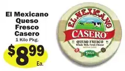 Sellers Bros El Mexicano Casero Queso Fresco offer