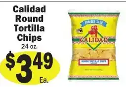 Sellers Bros Calidad round tortilla chips offer