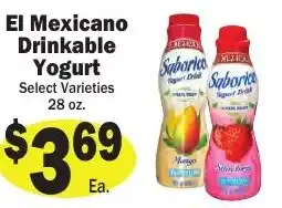 Sellers Bros El Mexicano Drinkable Yogurt offer