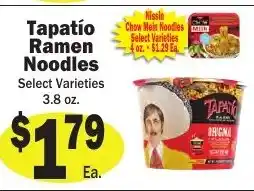 Sellers Bros Tapatio Ramen Noodles offer