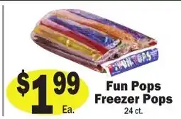 Sellers Bros Fun Pops Freezer Pops offer