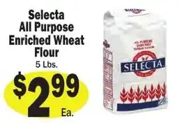Sellers Bros Selecta all purpose enriched wheat flour offer