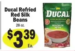 Sellers Bros Ducal refried red silk beans offer