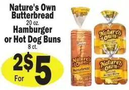 Sellers Bros Nature's Own Butterbread offer