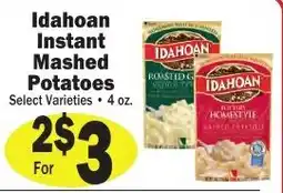 Sellers Bros Idahohan instant mashed potatoes offer