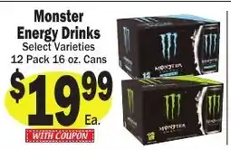 Sellers Bros Monster Energy Drinks offer