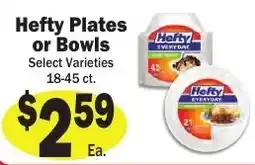 Sellers Bros Hefty Plates or Bowls offer