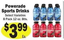 Sellers Bros Powerade Sports Drinks offer