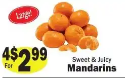 Sellers Bros Sweet & Juicy Mandarins offer