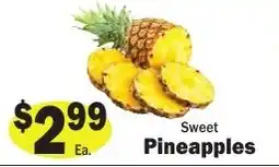 Sellers Bros Sweet Pineapples offer