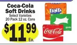 Sellers Bros Coca-Cola soft drinks offer