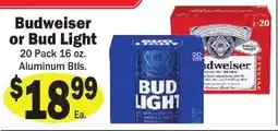 Sellers Bros Budweiser or Bud Light offer