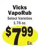 Sellers Bros Vicks VapoRub offer