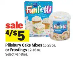 Meijer Pillsbury Cake Mixes or Frostings offer