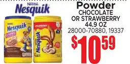 Jetro Nestle Nesquik Powder offer