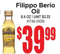 Jetro Filippo Berio Oil offer