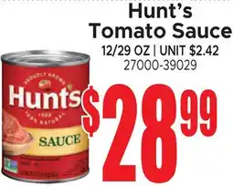Jetro Hunt's Tomato Sauce offer