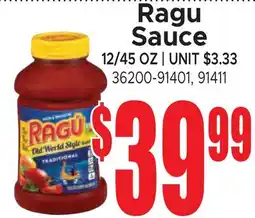 Jetro Ragu Sauce offer
