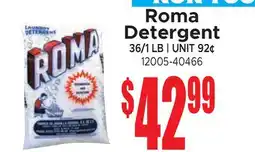 Jetro Roma Detergent offer