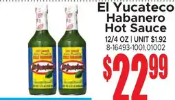Jetro El Yucateco Habanero Hot Sauce offer