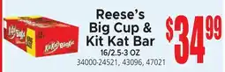 Jetro Reese's Big Cup & Kit Kat Bar offer