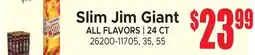 Jetro Slim Jim Giant offer
