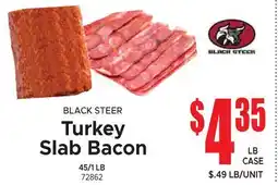 Jetro BLACK STEER Turkey Slab Bacon offer